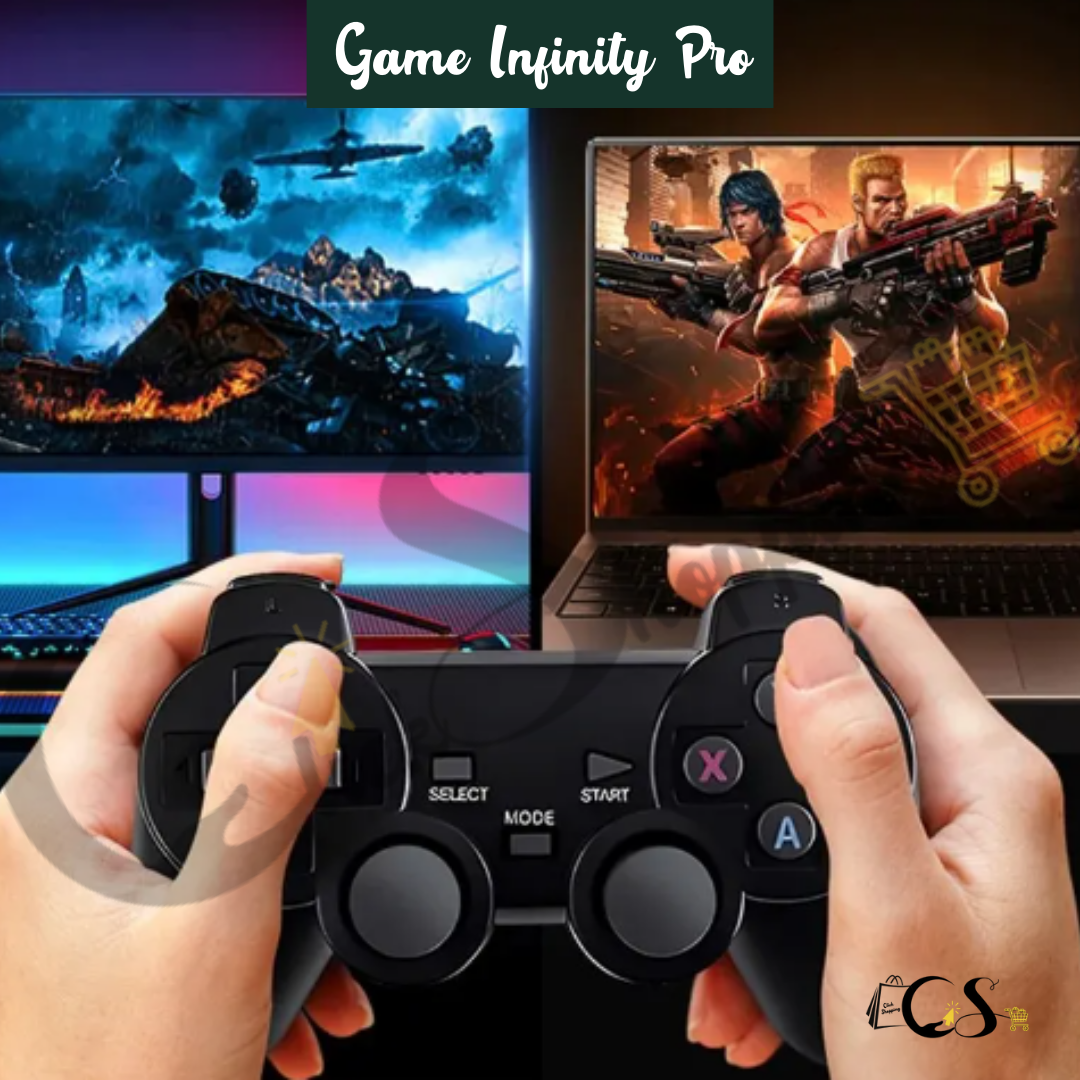 Game Infinity Pro™  Consola de videojuegos 🎮🕹️